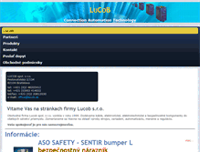 Tablet Screenshot of lucob.sk
